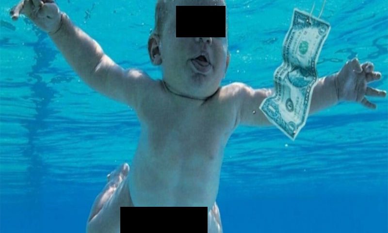 Bebe Que Inmortalizo Portada De Nevermind Demanda A Nirvana Arte Final Radio